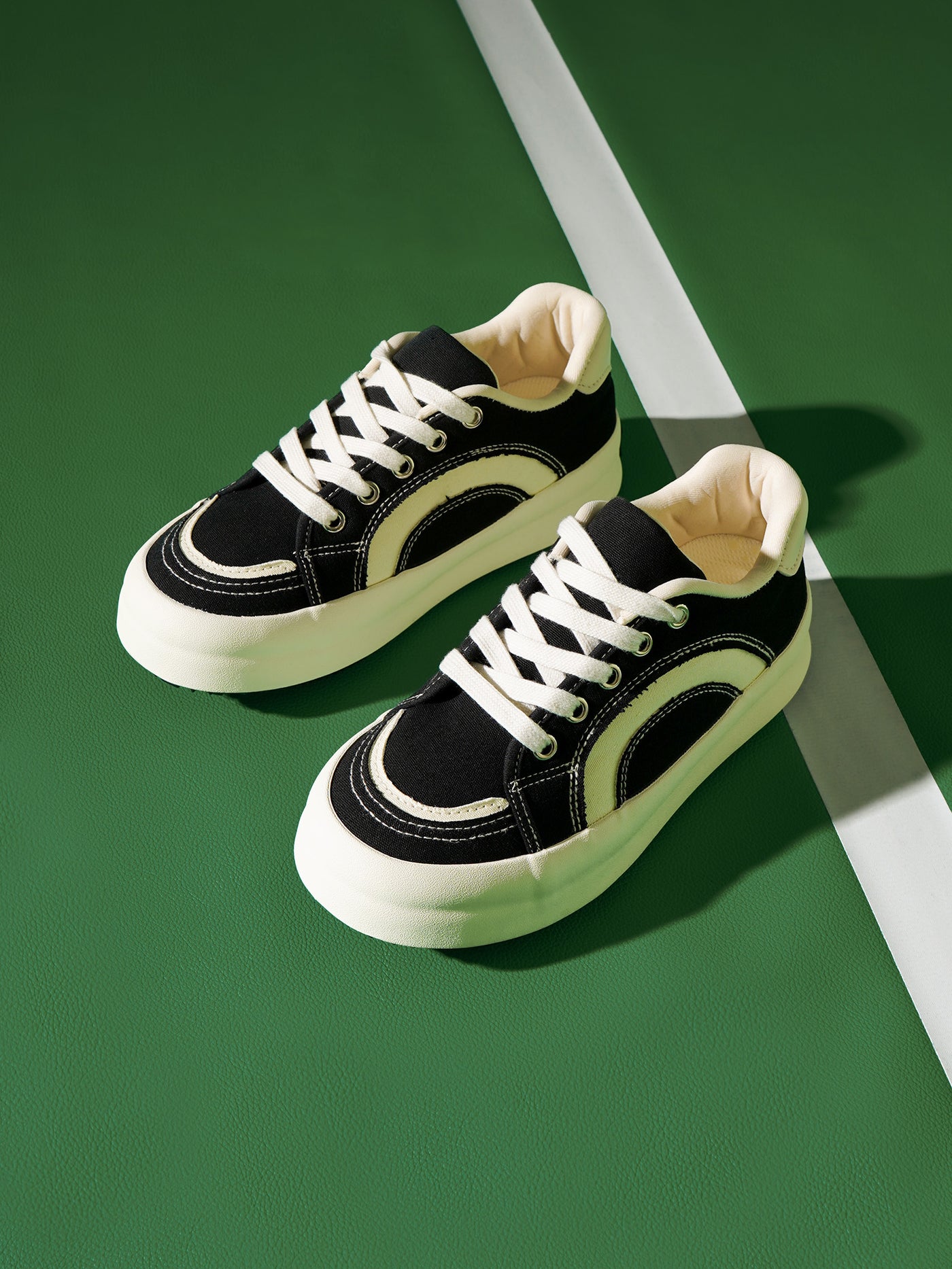 Shubizz Prissy Lace Up Sneakers