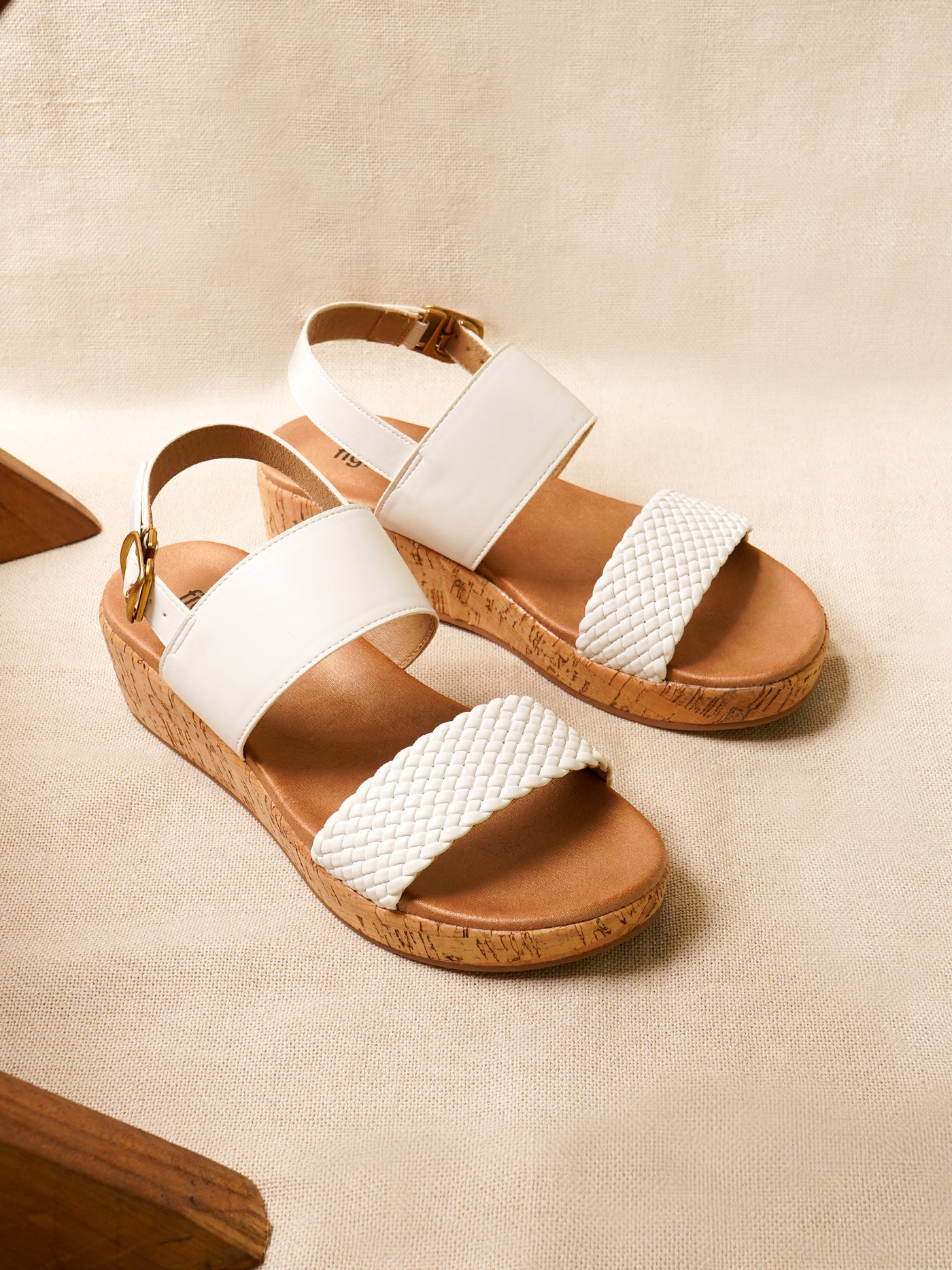 Pierce Wedge Sandals