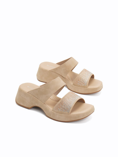 Astrid Wedge Slides