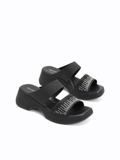 Astrid Wedge Slides