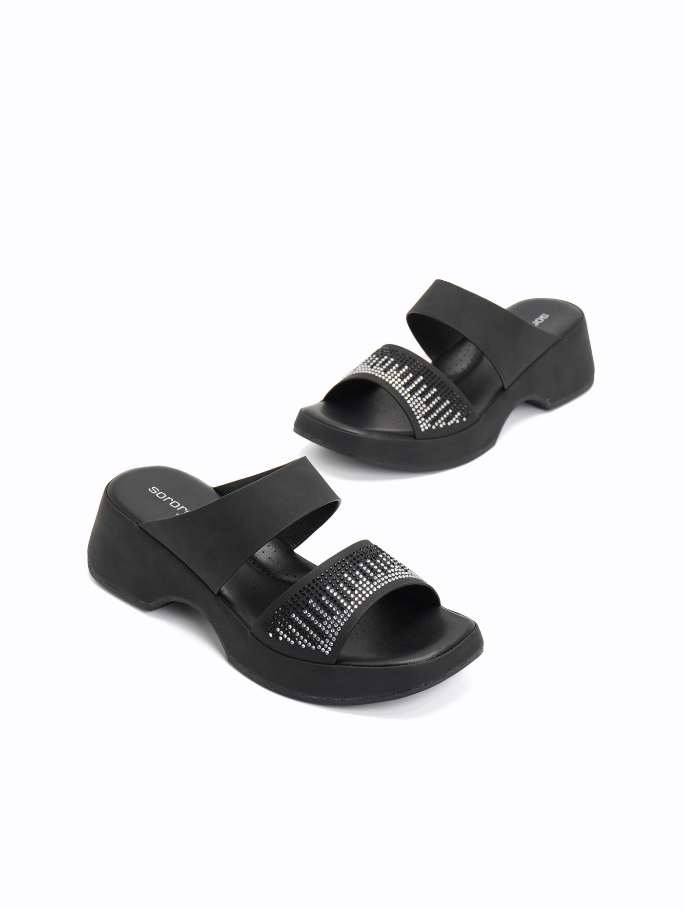 Astrid Wedge Slides