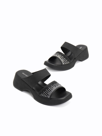 Astrid Wedge Slides