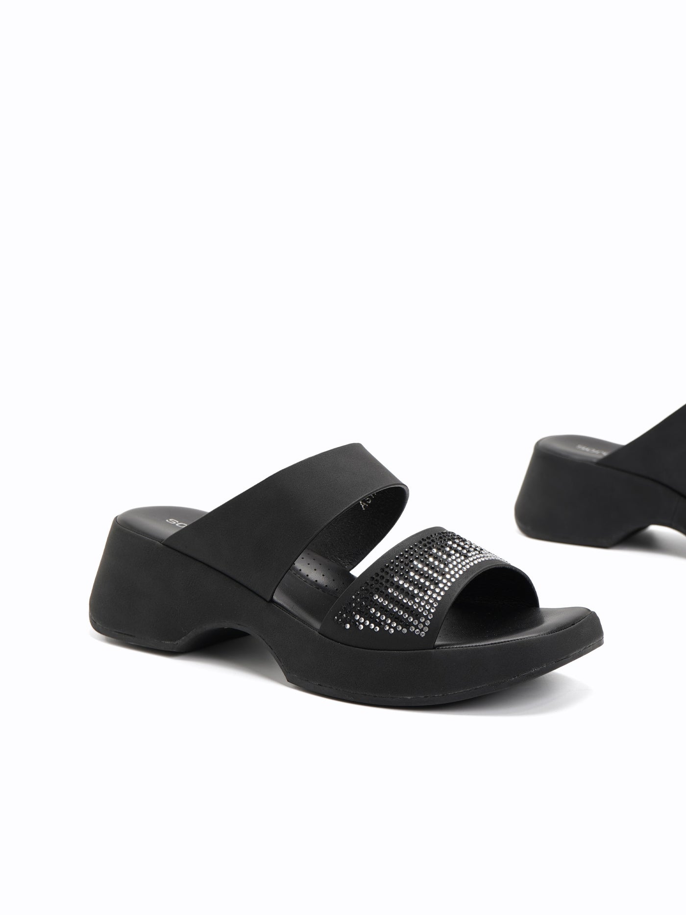 Astrid Wedge Slides