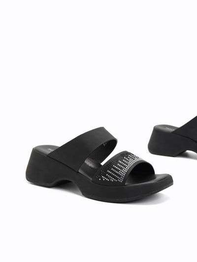Astrid Wedge Slides