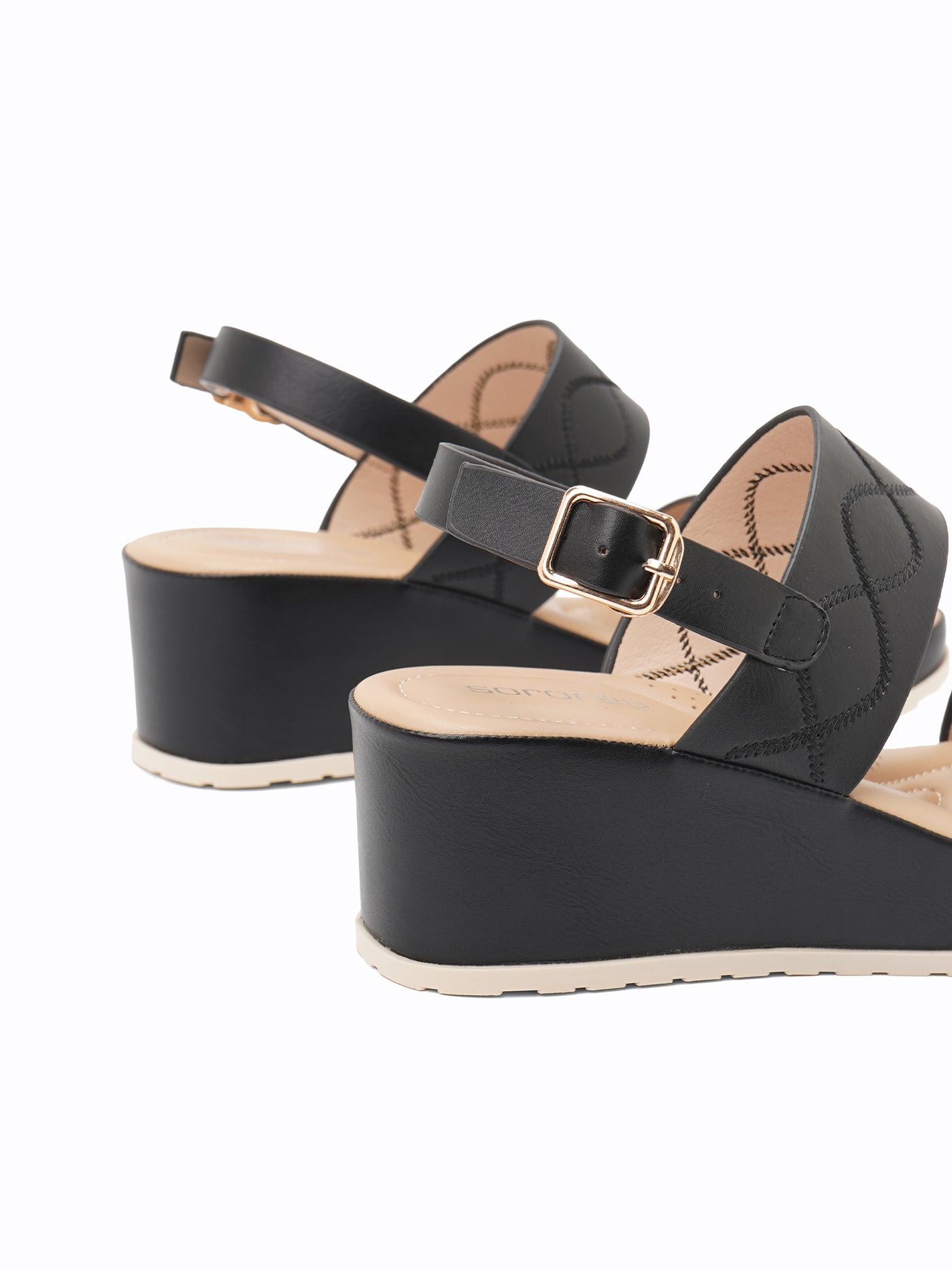 Crispin Wedge Sandals