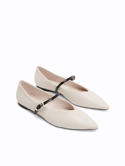 Neiman Mary Jane Flats