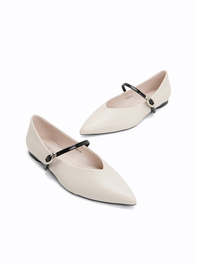 Neiman Mary Jane Flats