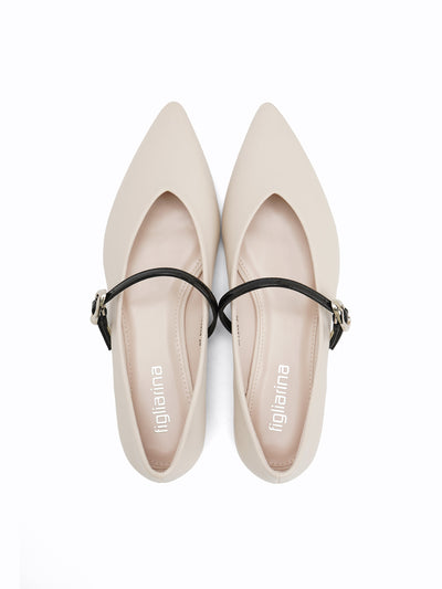 Neiman Mary Jane Flats