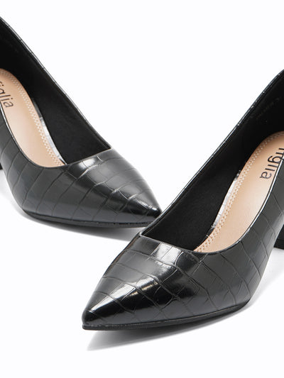 Palmer Heel Pumps