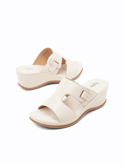 Samira Wedge Slides