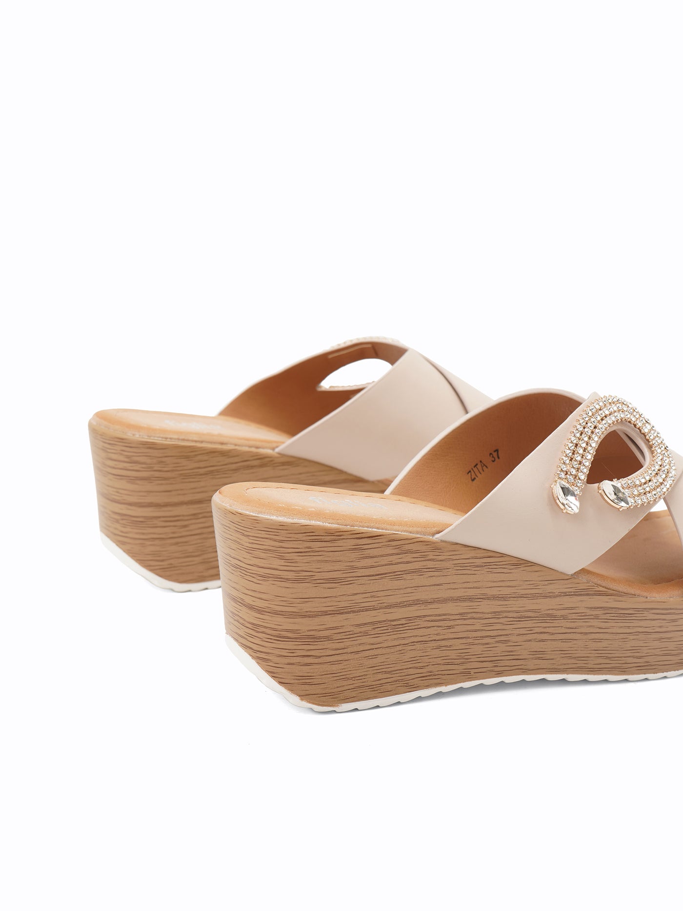 Zita Wedge Slides