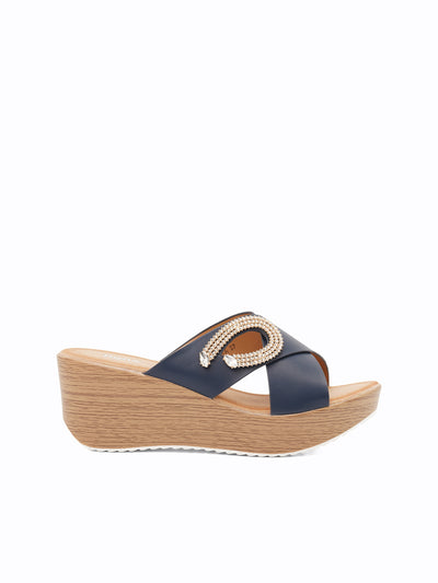 Zita Wedge Slides