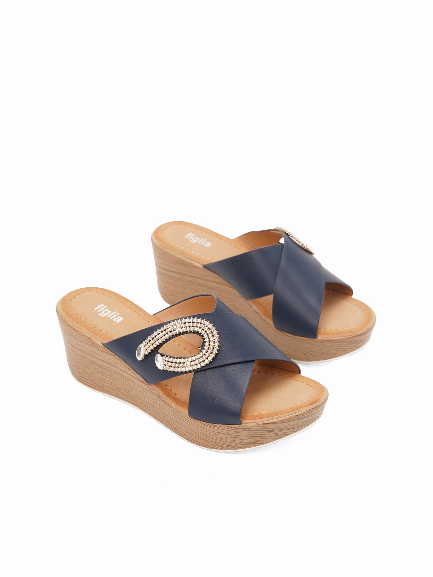 Zita Wedge Slides