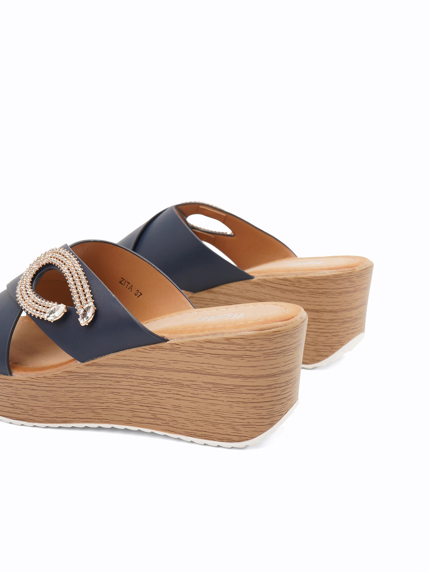 Zita Wedge Slides