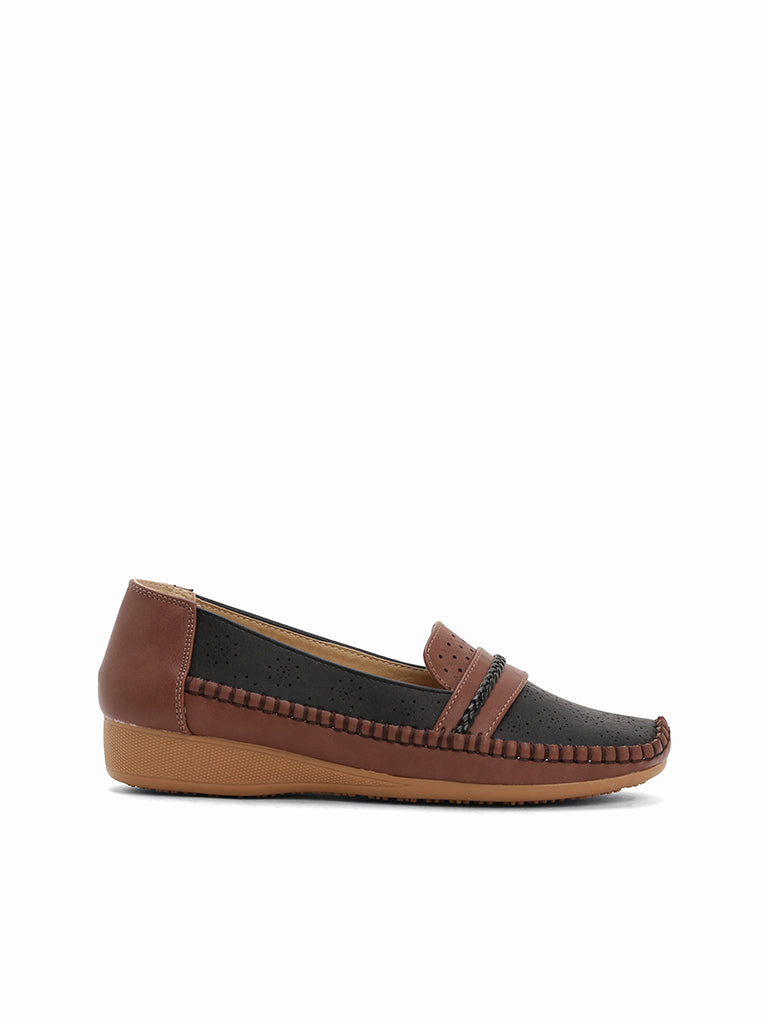 Angela Wedge Loafers