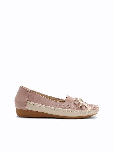 Bamboo Wedge Loafers