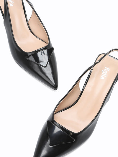 Daisy Slingback Pumps