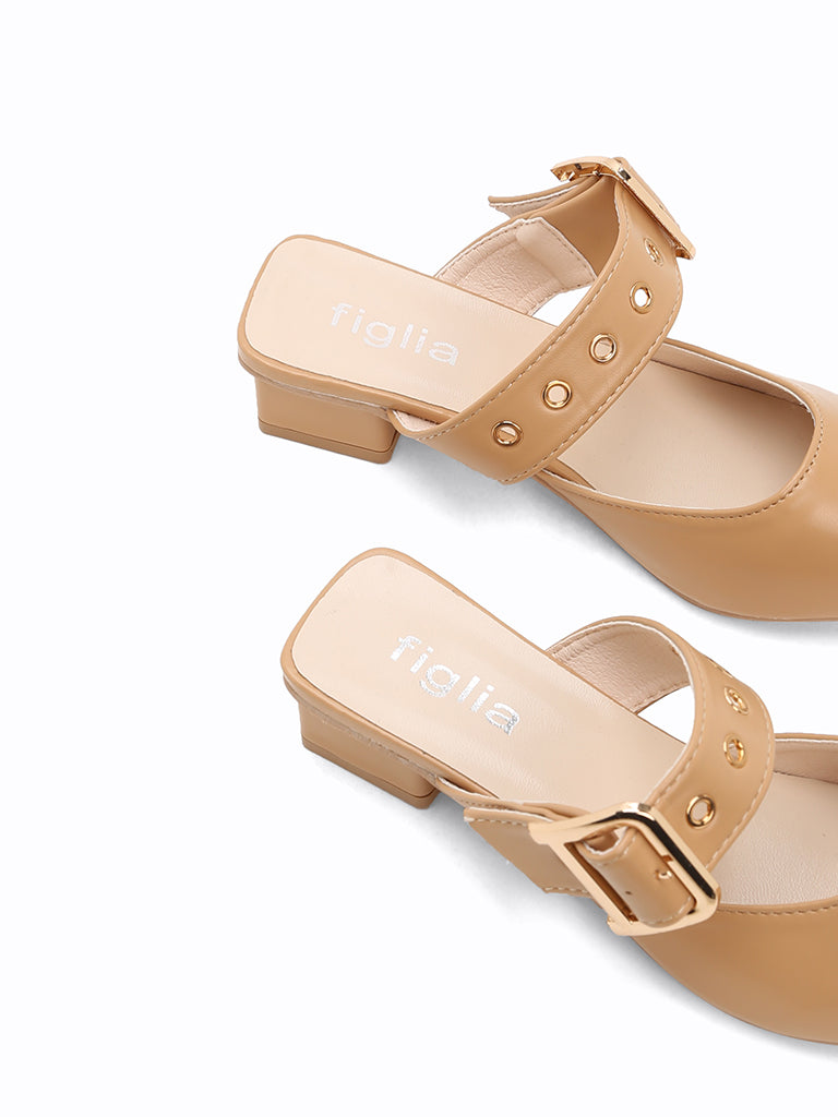 Roselyn Heel Mules