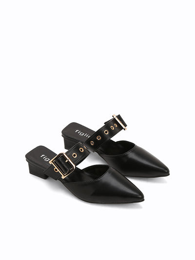Roselyn Heel Mules