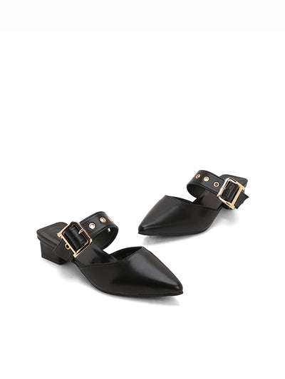 Roselyn Heel Mules