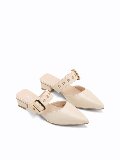 Roselyn Heel Mules